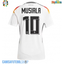 Camisa de time de futebol Alemanha Jamal Musiala #10 Replicas 1º Equipamento Europeu 2024 Manga Curta
